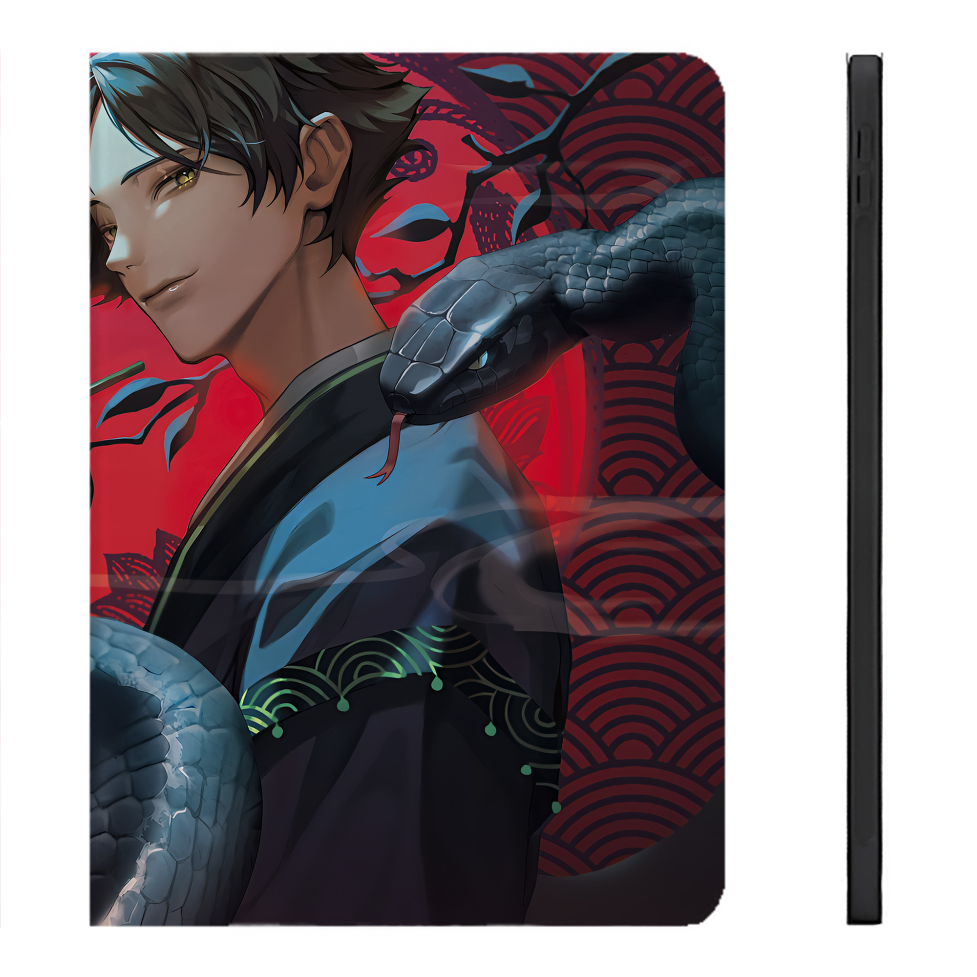 （画像用） ハイキュー!! Haikyu!! IPadケース ペンホルダー付き ブックスタイルデザイン